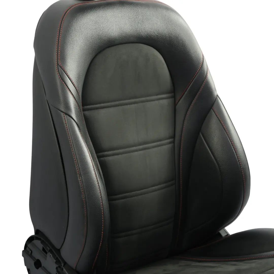 Mercedes W205 Siège Avant Droit Chauffant Mémoire Forme Cuir Alcantara Noir - SKU A2059109712-1 - Numéro de pièce A2059109712