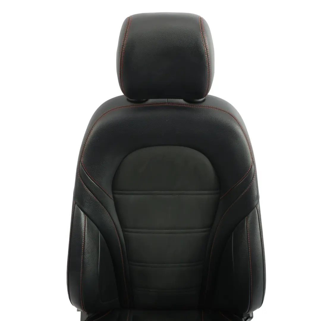 Fotel Przedni Grzany Z Pamięcią Skóra Alcantara Czarny Prawy do Mercedes W205 o numerze A2059109712 Mercedes W205 Fotel Przedni Grzany Z Pamięcią Skóra Alcantara Czarny Prawy - SKU A2059109712-1 - Numer Części A2059109712