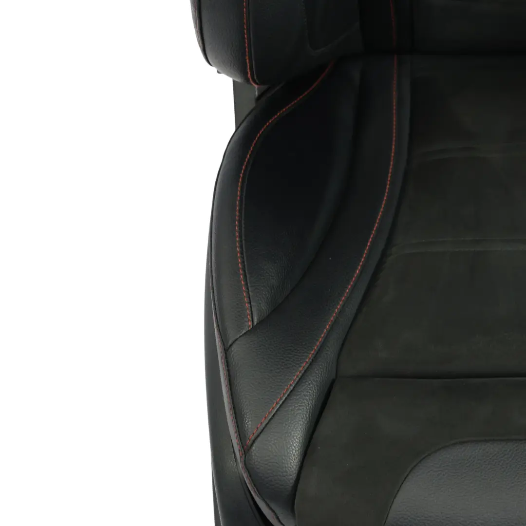 Mercedes W205 Sedile Anteriore Riscaldato Pelle Memoria Alcantara Nero Destro - SKU A2059109712-1 - Numero di parte A2059109712