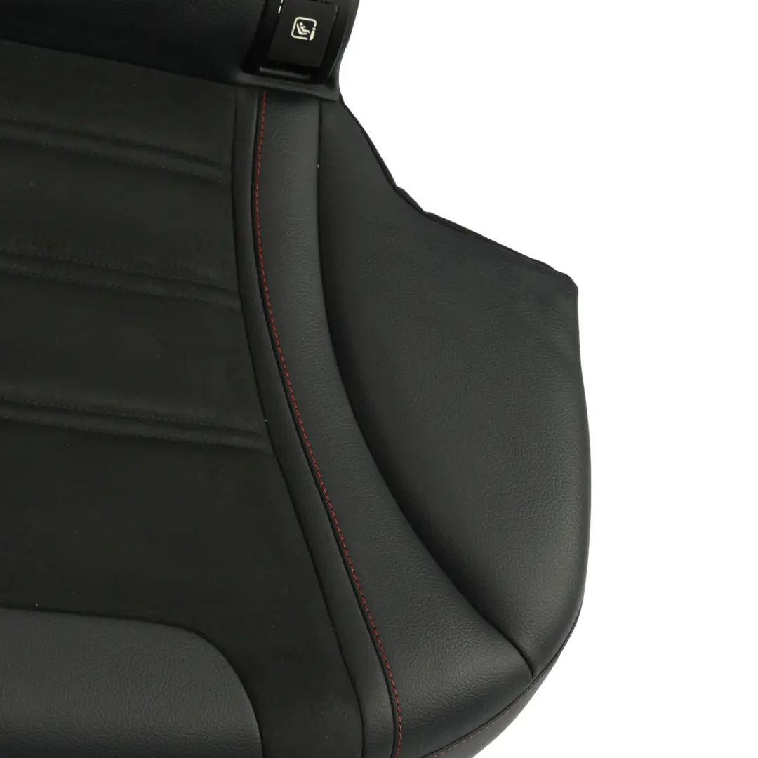 Mercedes W205 Rücksitzbank Basis Sofa Leder Alcantara Schwarz - SKU A2059207305 - Teilenummer A2059207305