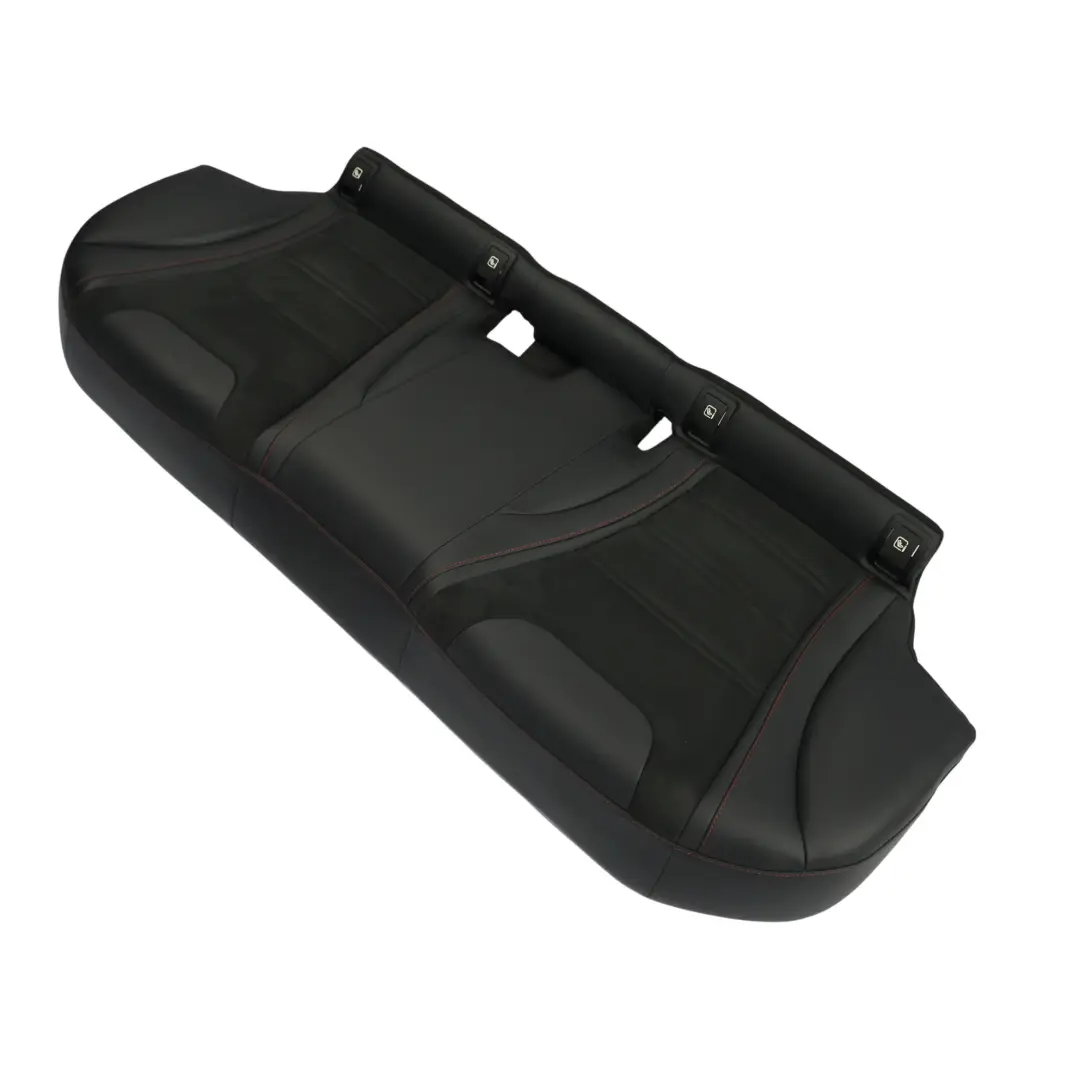 Mercedes W205 Rücksitzbank Basis Sofa Leder Alcantara Schwarz - SKU A2059207305 - Teilenummer A2059207305