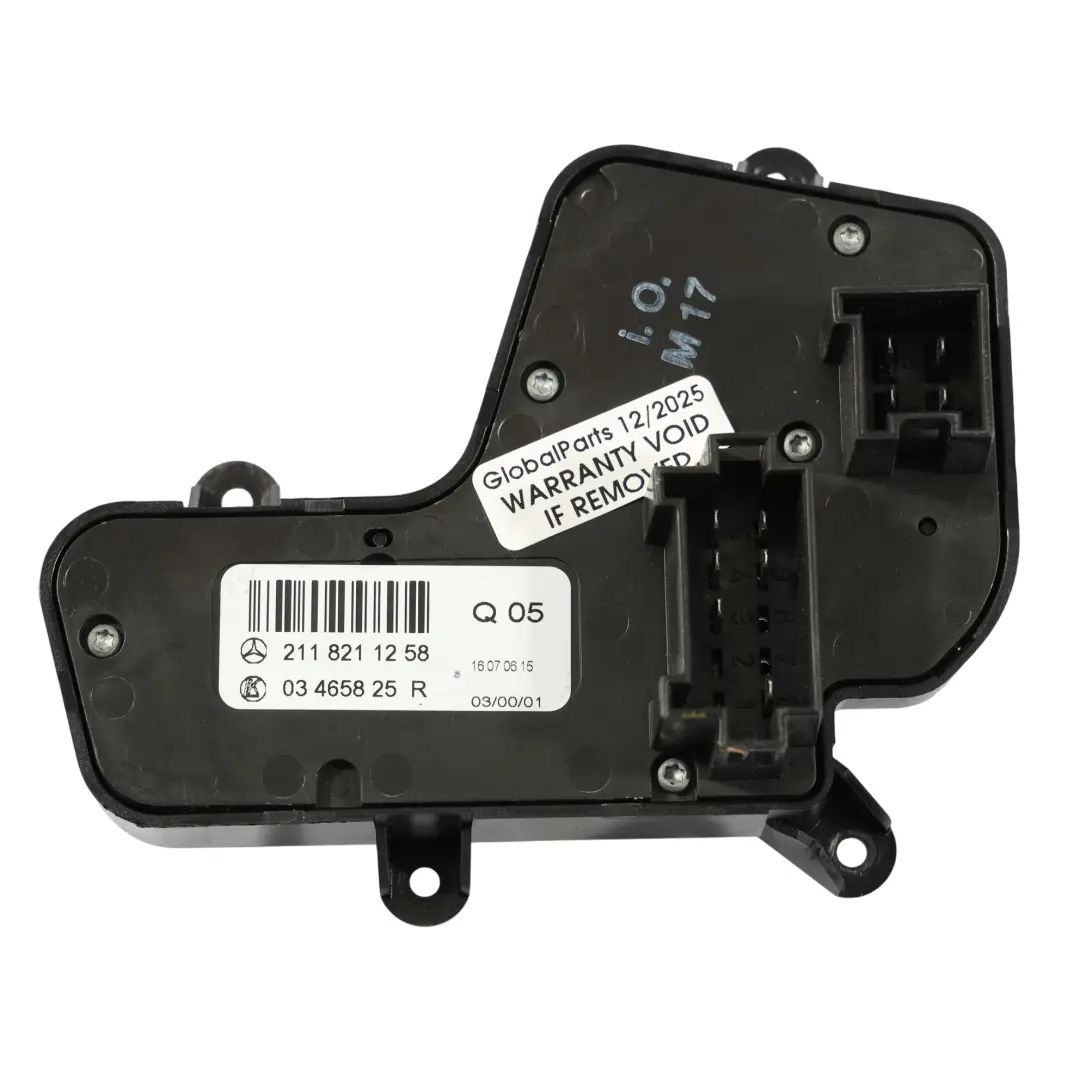 Mercedes W211 Bouton De Réglage Du Siège Avant Droit - SKU A2118211258 - Numéro de pièce A2118211258