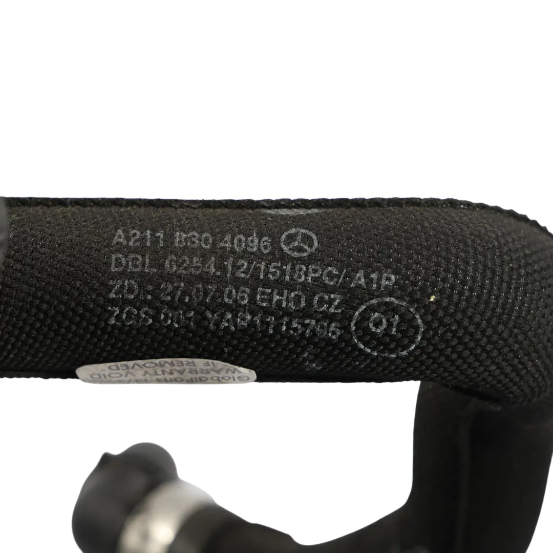 Mercedes W211 S211 Refrigerante Motor Agua Manguera Línea - SKU A2118304096 - Número de pieza A2118304096
