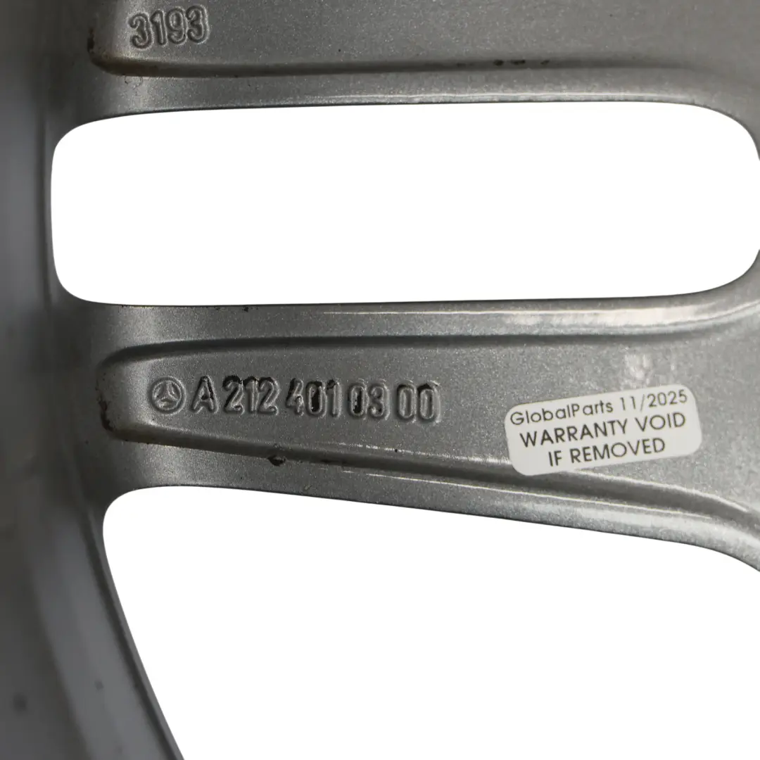 Mercedes W207 W212 AMG Llanta De Aleación 18" ET:48 8.5J - SKU A2124010300-6 - Número de pieza A2124010300