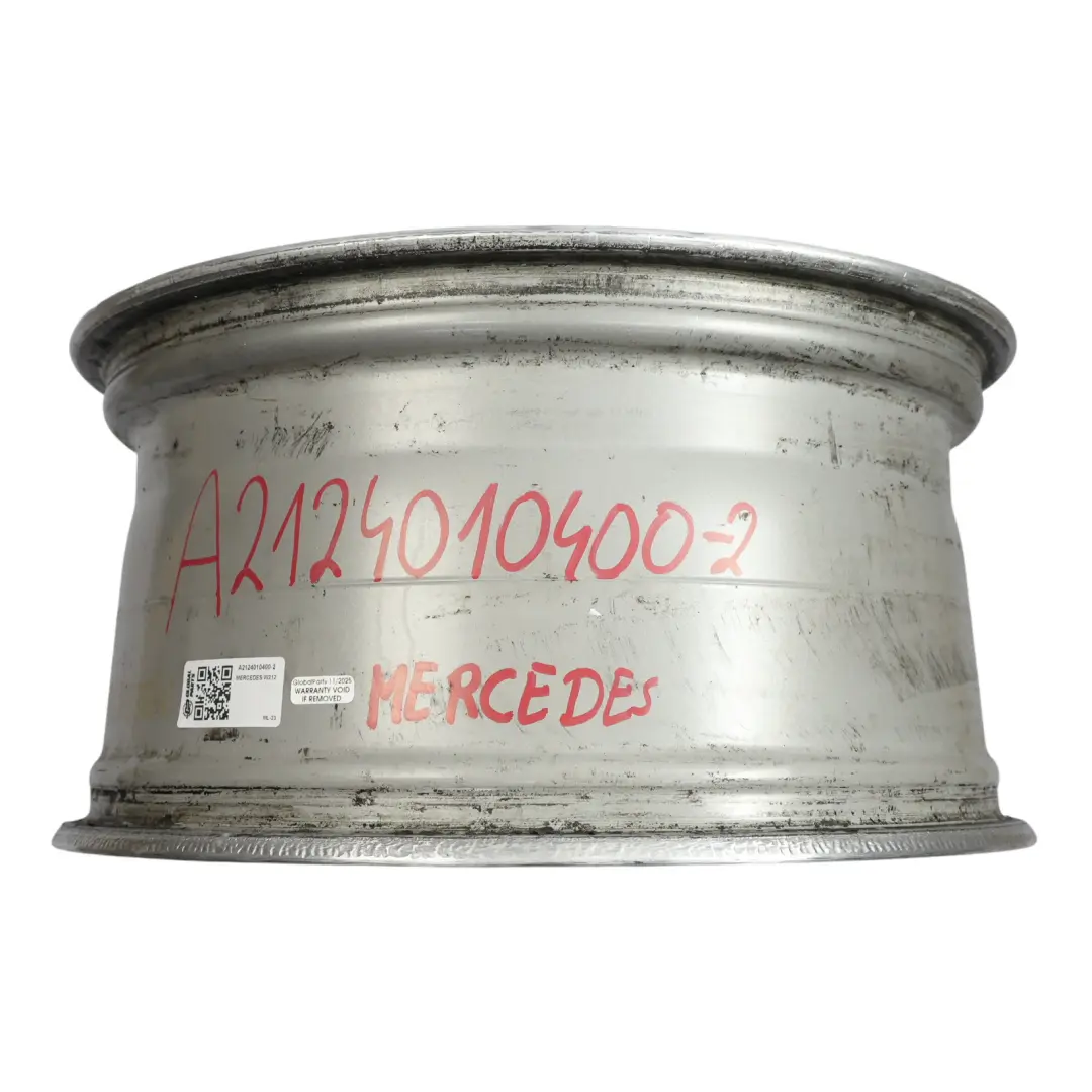 Alloy Rim 5-Double Spoke 18" ET:54 9J to Mercedes W212 AMG Rear Wheel with Part number A2124010400 Mercedes W212 AMG Rear Wheel Alloy Rim 5-Double Spoke 18" ET:54 9J - SKU A2124010400-2 - Part number A2124010400