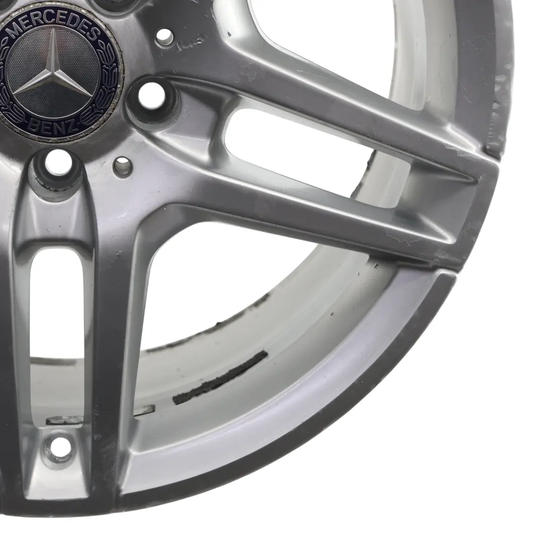 Mercedes W212 AMG Rear Wheel Alloy Rim 5-Double Spoke 18" ET:54 9J - SKU A2124010400-2 - Part number A2124010400