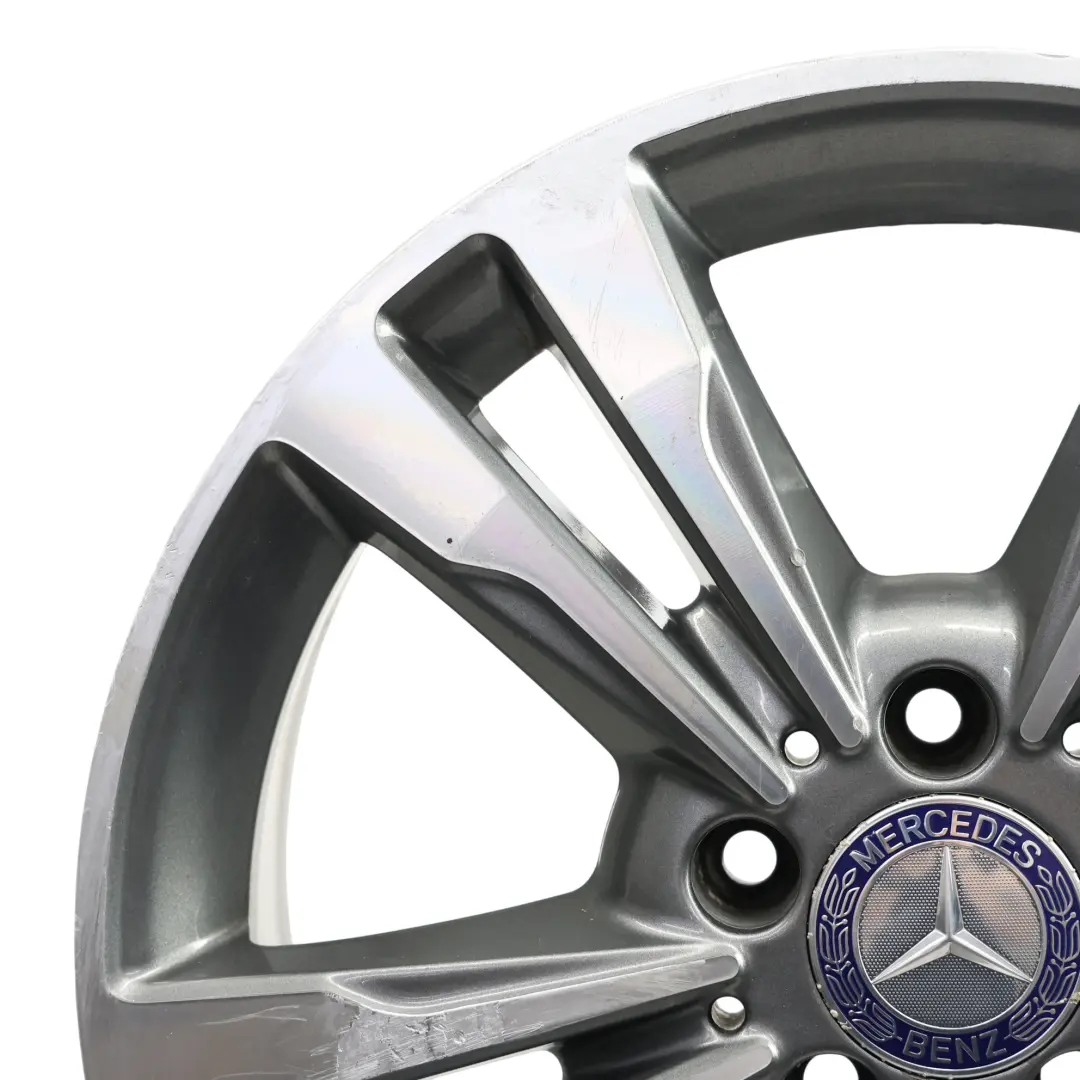 Llanta de aleación Mercedes W212 17" ET:48 8J 5 Radios dobles para con número de pieza A2124015602 Llanta de aleación Mercedes W212 17" ET:48 8J 5 Radios dobles - SKU A2124015602-1 - Número de pieza A2124015602