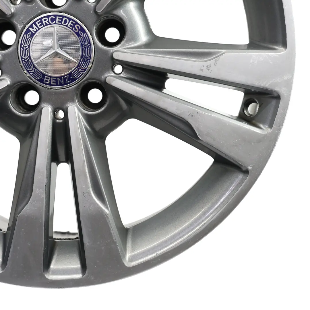 Mercedes W212 Cerchio in lega 17" ET:48 8J 5 Doppie razze - SKU A2124015602-1 - Numero di parte A2124015602
