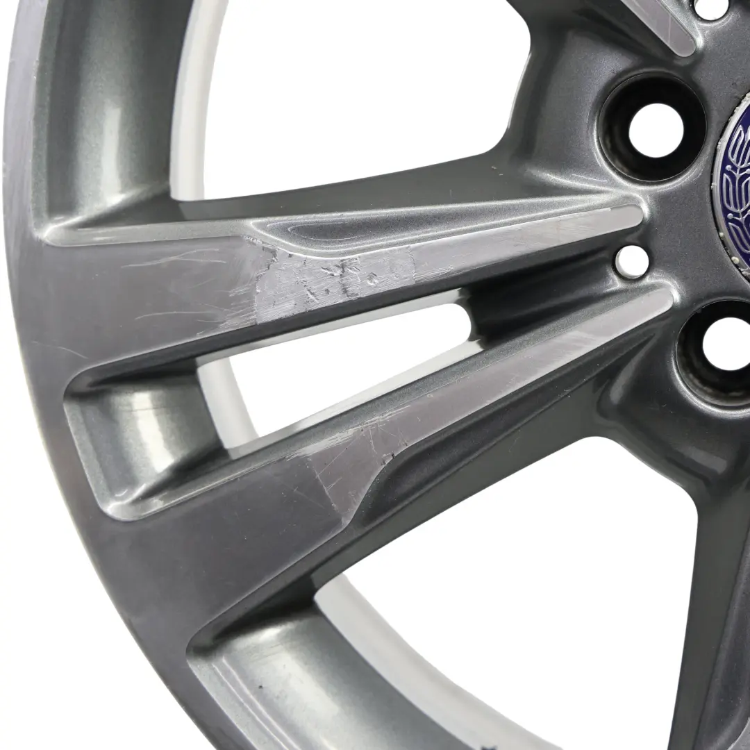 Mercedes W212 Alloy Wheel Rim 17" ET:48 8J 5 Double Spoke - SKU A2124015602-1 - Part number A2124015602