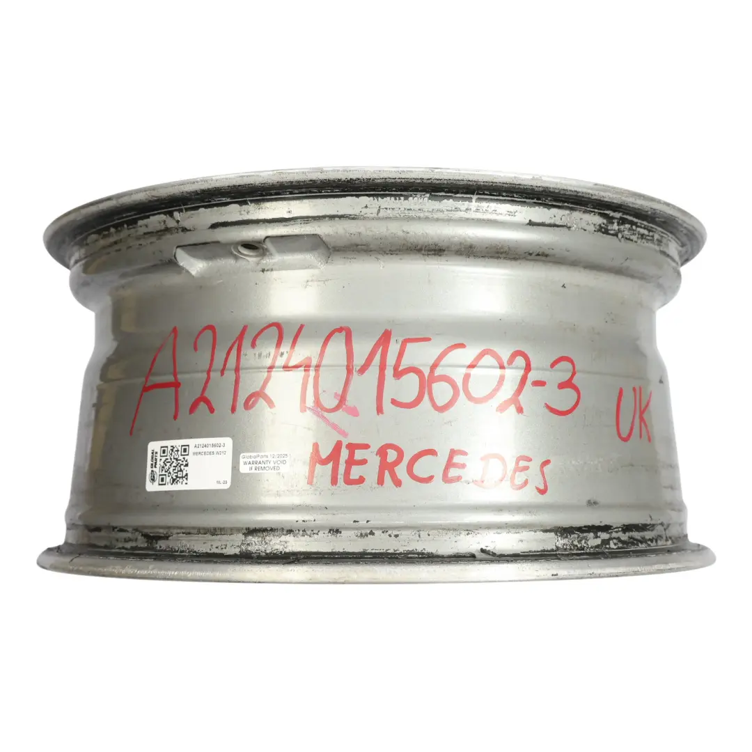 Mercedes W212 Alloy Wheel Rim 17" ET:48 8J 5 Double Spoke - SKU A2124015602-3 - Part number A2124015602