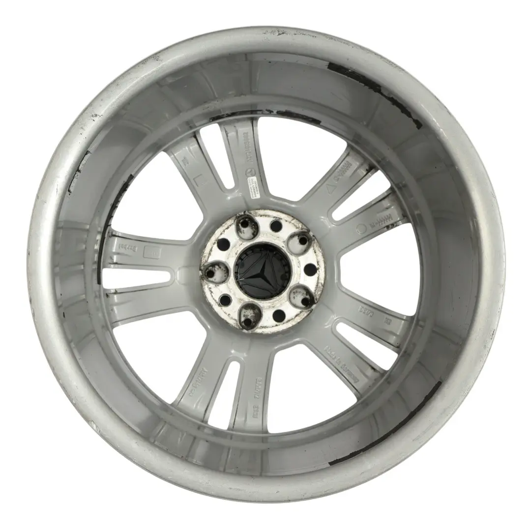 Mercedes W212 Alloy Wheel Rim 17" ET:48 8J 5 Double Spoke - SKU A2124015602-3 - Part number A2124015602