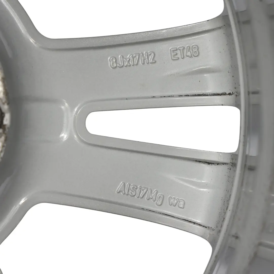 Mercedes W212 Alloy Wheel Rim 17" ET:48 8J 5 Double Spoke - SKU A2124015602-3 - Part number A2124015602
