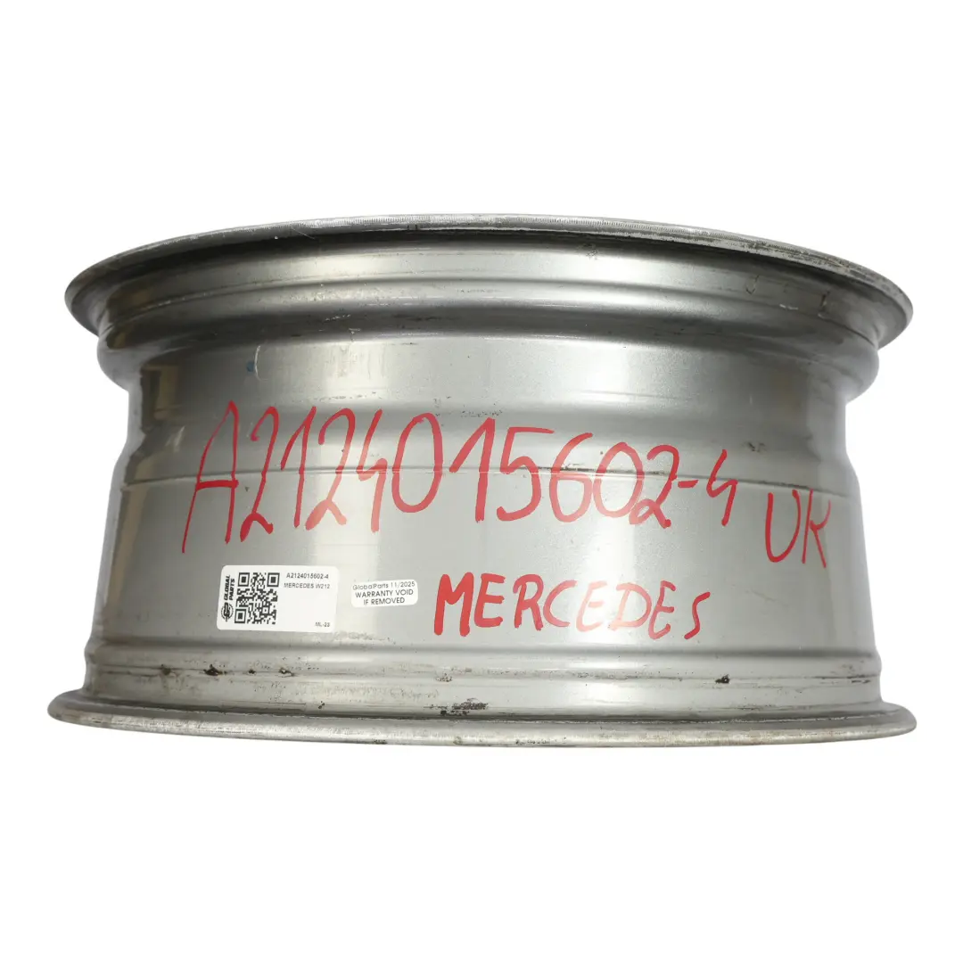 Alloy Wheel Rim 17" ET:48 8J 5 Double Spoke to Mercedes W212 with Part number A2124015602 Mercedes W212 Alloy Wheel Rim 17" ET:48 8J 5 Double Spoke - SKU A2124015602-4 - Part number A2124015602