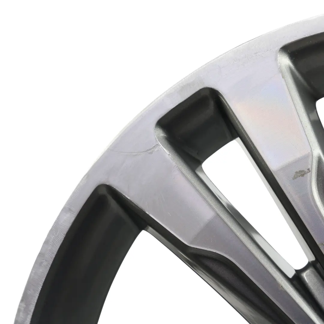 Mercedes W212 Alloy Wheel Rim 17" ET:48 8J 5 Double Spoke - SKU A2124015602-4 - Part number A2124015602