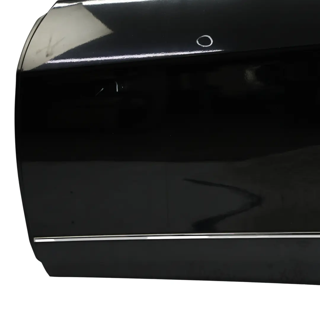 Door Front Left N/S Cover Panel Obsidian Black Metallic - 197 to Mercedes W212 with Part number A2127205300 Mercedes W212 Door Front Left N/S Cover Panel Obsidian Black Metallic - 197 - SKU A2127205300-OB - Part number A2127205300