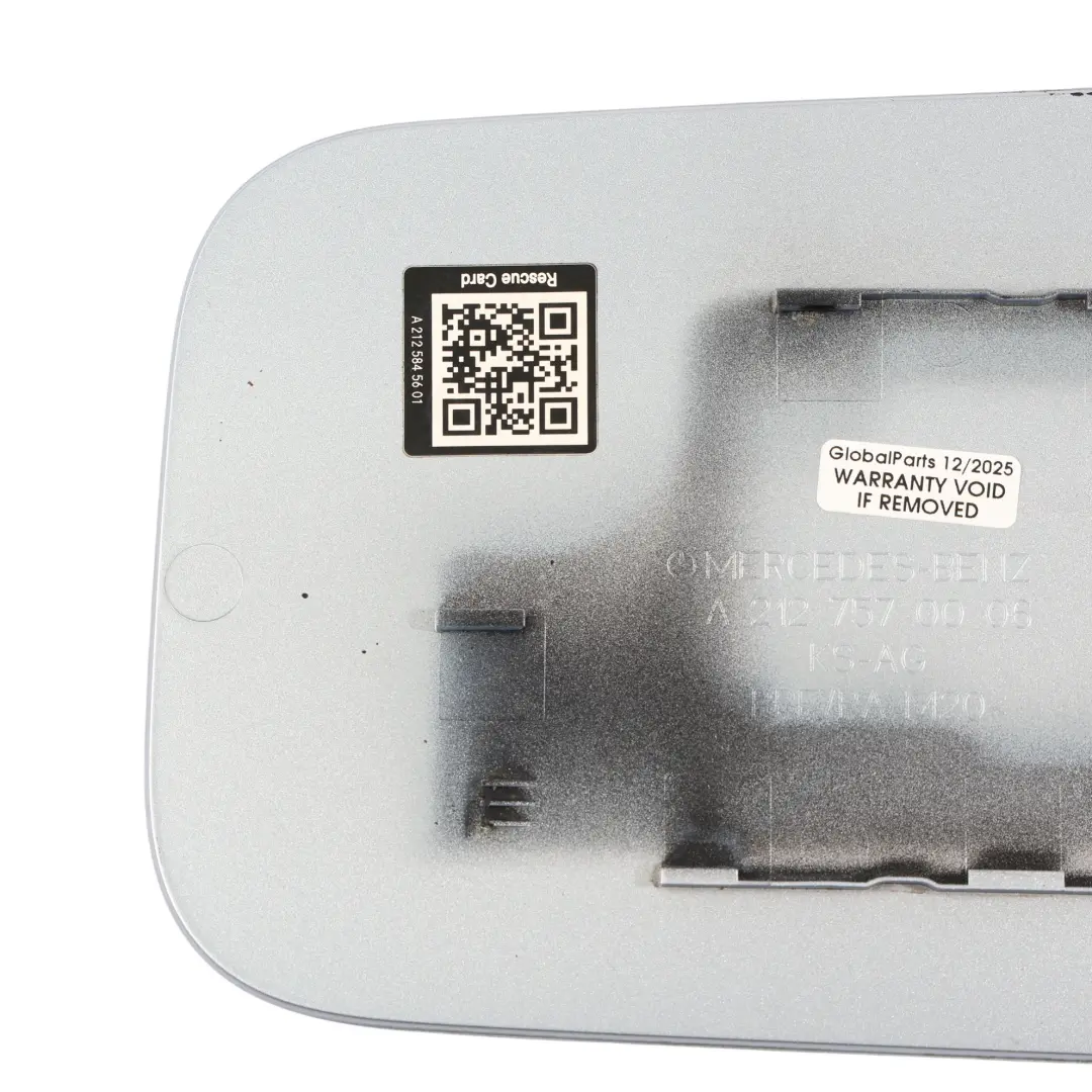 Mercedes W212 Coperchio Tappo Serbatoio Diamond Argento Metallic 988 - SKU A2127570006-DSI - Numero di parte A2127570006