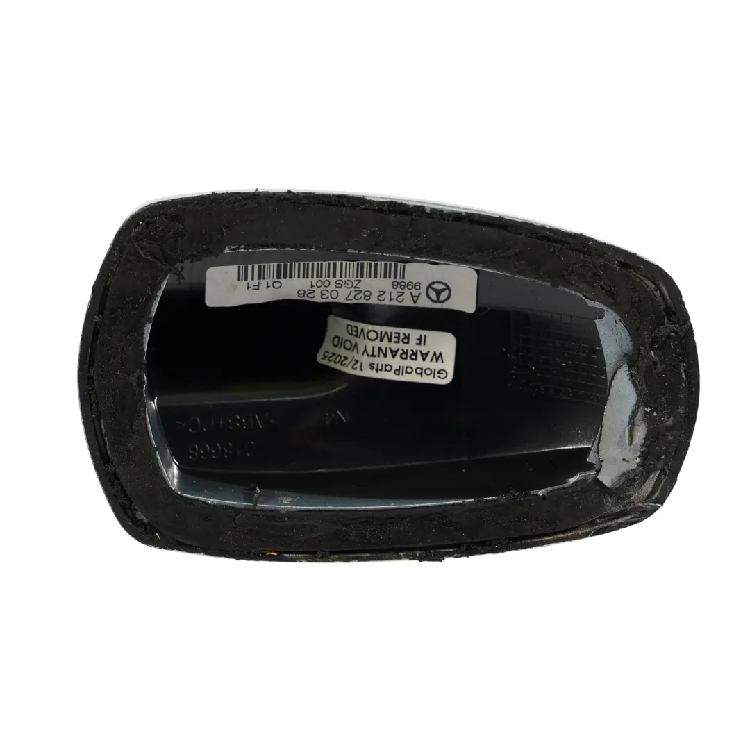 Mercedes W212 Dach Antenne Haifischzier blende Diamant Silber - 988 - SKU A2128270328-DSI - Teilenummer A2128270328