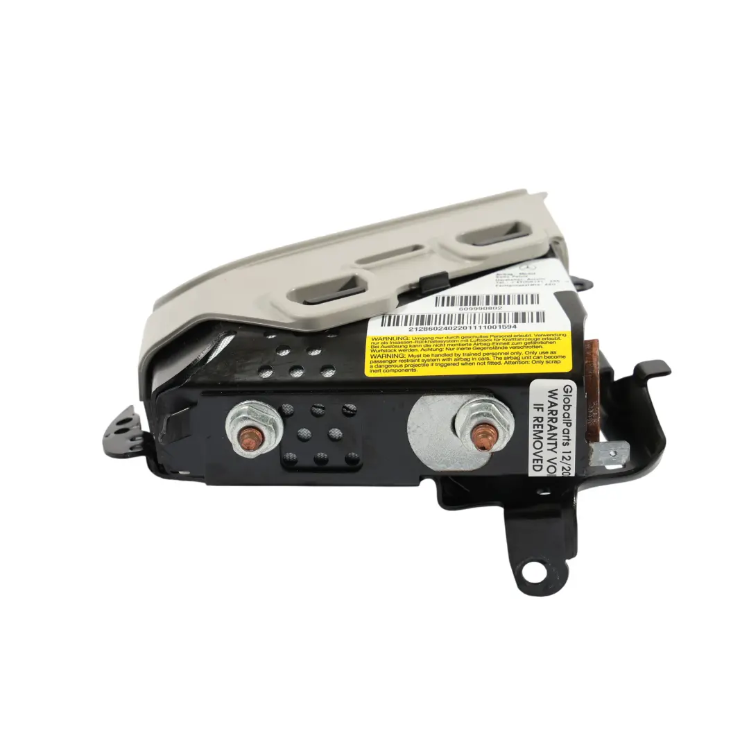 Modulo Aria Sedile Grigio Alpaca Anteriore Destro per Mercedes W212 con numero di parte A2128602402 Mercedes W212 Modulo Aria Sedile Grigio Alpaca Anteriore Destro - SKU A2128602402-2 - Numero di parte A2128602402