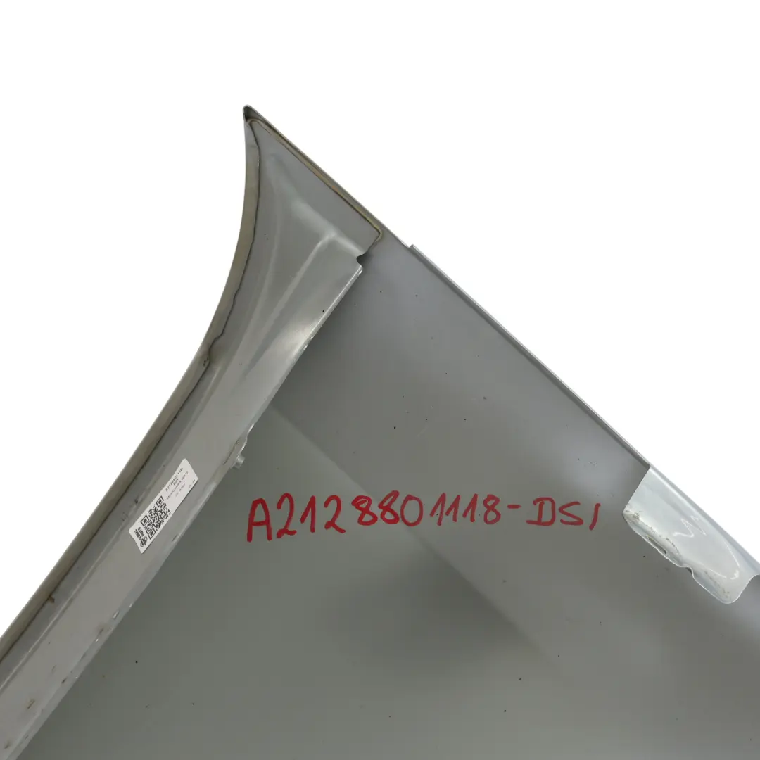 Mercedes W212 Błotnik Lewy Przedni Boczny Diamond Silver Metalik - 988 - SKU A2128801118-DSI - Numer Części A2128801118