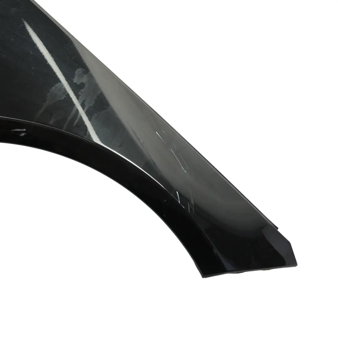 Mercedes W212 Side Wing Panel Front Right O/S Fender Obsidian Black Metallic 197 - SKU A2128801218-OB - Part number A2128801218