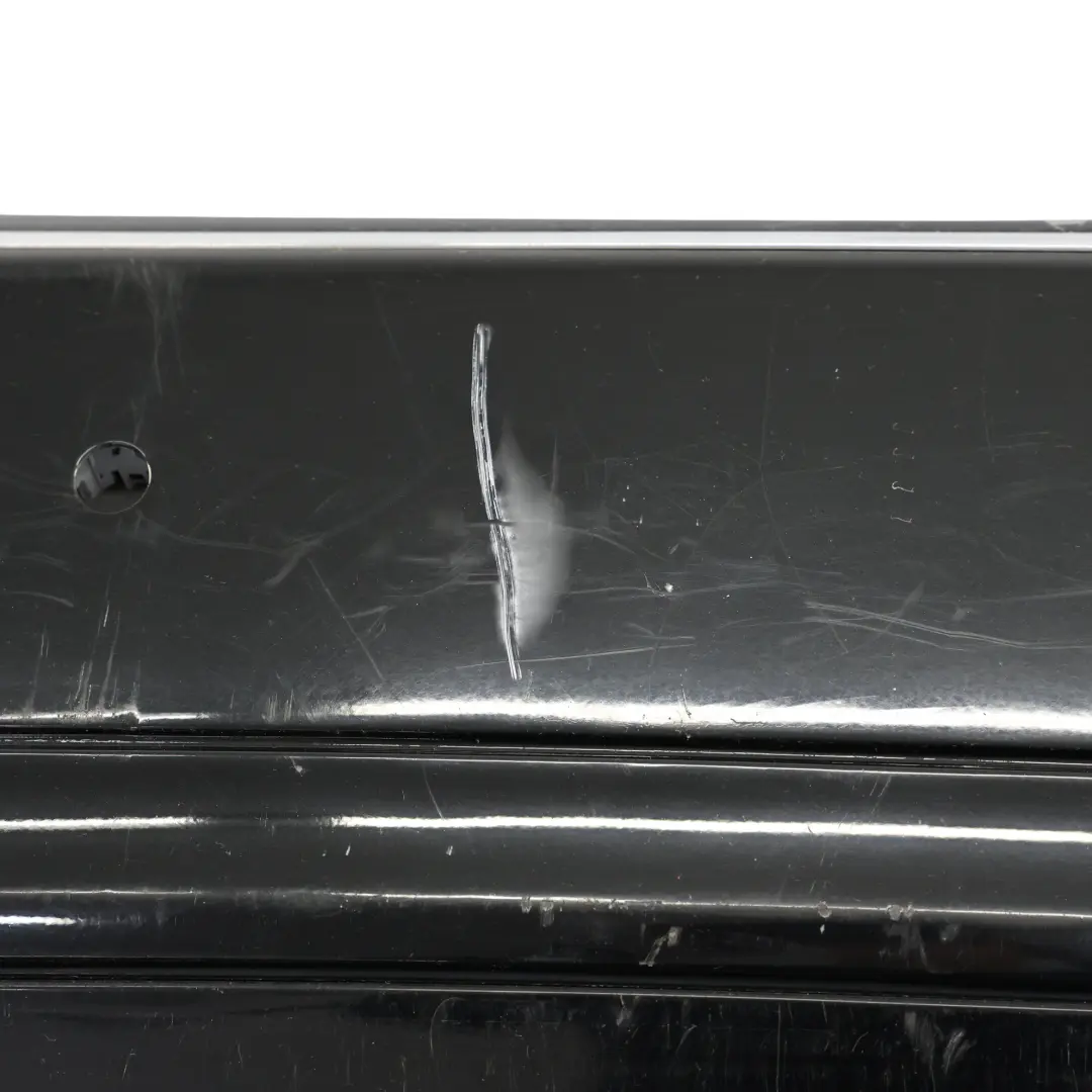Mercedes W212 Tylny Zderzak Elegance Obsidian Black Czarny Metalik - 197 - SKU A2128804640-OB - Numer Części A2128804640