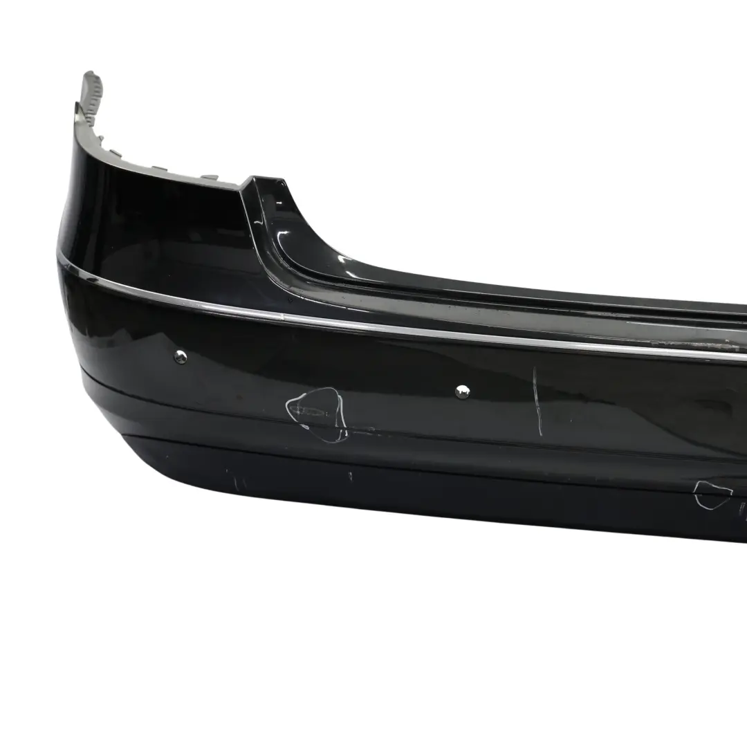Tylny Zderzak Elegance Obsidian Black Czarny Metalik - 197 do Mercedes W212 o numerze A2128804640 Mercedes W212 Tylny Zderzak Elegance Obsidian Black Czarny Metalik - 197 - SKU A2128804640-OB - Numer Części A2128804640