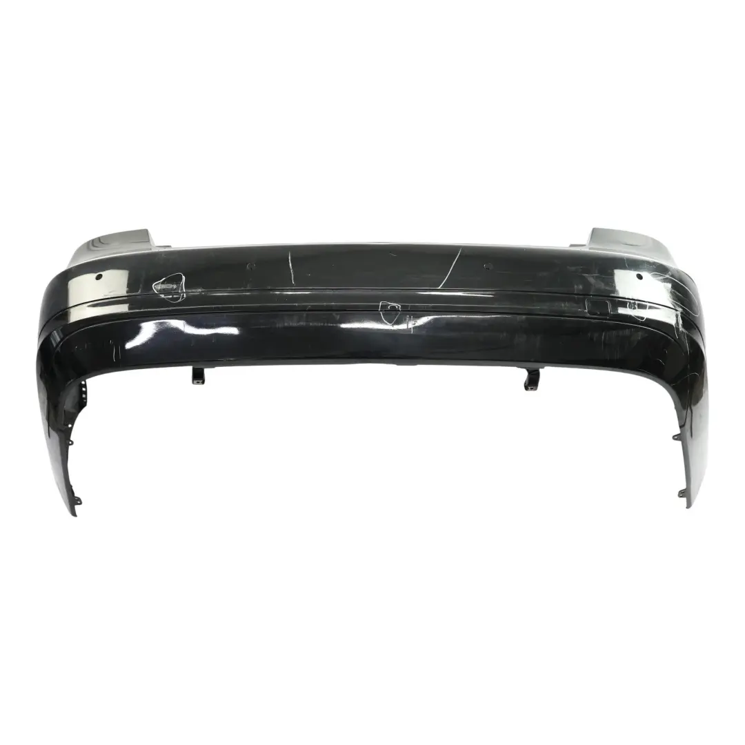 Mercedes W212 Rear Bumper Elegance Trim Panel Cover Obsidian Black - 197 - SKU A2128804640-OB - Part number A2128804640