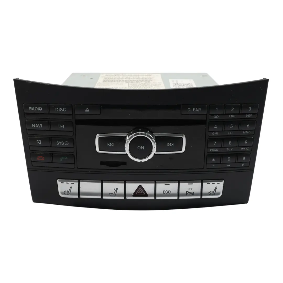 MMI Lettore CD Navigatore Unità principale Stereo per Mercedes W212 con numero di parte A2129005325 Mercedes W212 MMI Lettore CD Navigatore Unità principale Stereo - SKU A2129005325 - Numero di parte A2129005325