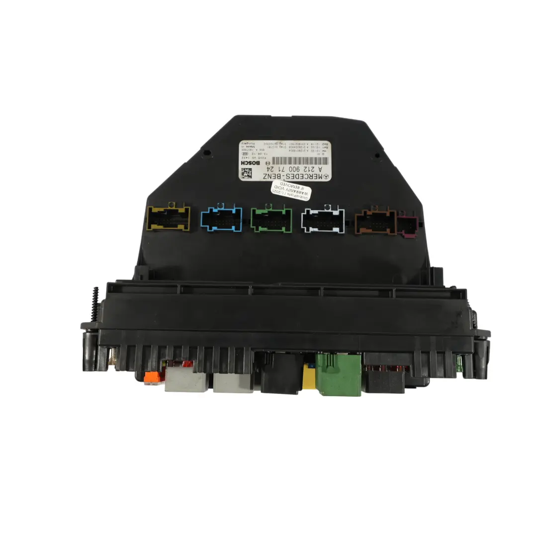 Scatola Dei Fusibili Modulo Di Controllo SAM Unità ECU per Mercedes W212 con numero di parte A2129007124 Mercedes W212 Scatola Dei Fusibili Modulo Di Controllo SAM Unità ECU - SKU A2129007124 - Numero di parte A2129007124