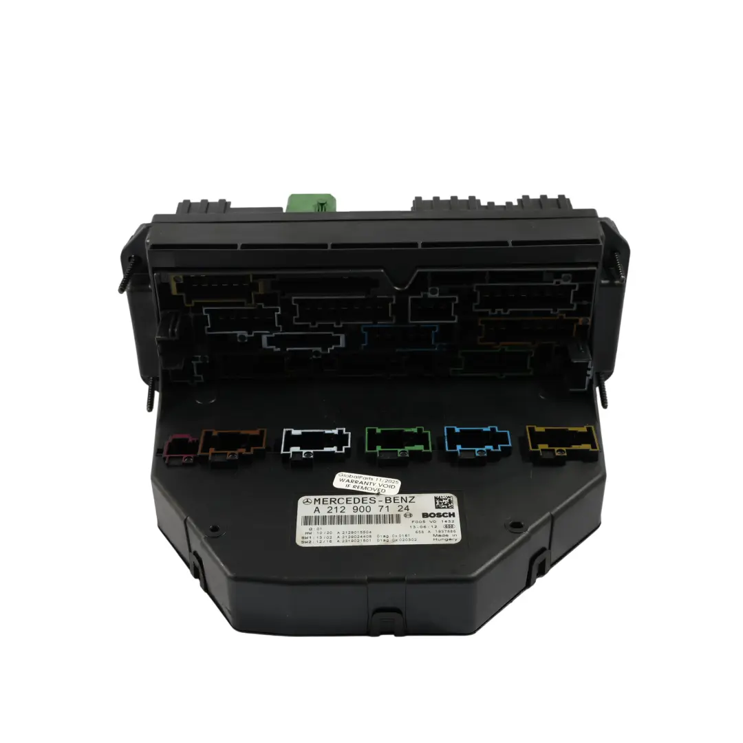 Mercedes W212 Fuse Box SAM Control Module Unit ECU - SKU A2129007124 - Part number A2129007124