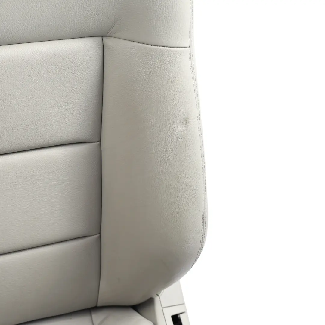 Mercedes W212 Fotel Przedni Grzany Elektryczny Skóra Szara Lewy Przód - SKU A2129100347-5 - Numer Części A2129100347