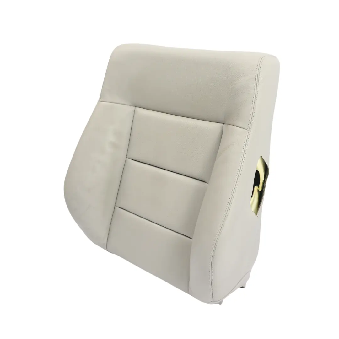Front Seat Backrest Heated Leather Grey Right O/S to Mercedes W212 with Part number A2129100447 Mercedes W212 Front Seat Backrest Heated Leather Grey Right O/S - SKU A2129100447-4 - Part number A2129100447