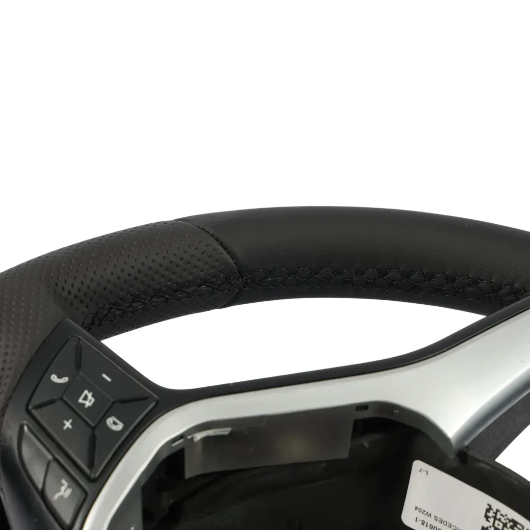  Volant Mercedes W204 W212 NEUF Cuir Noir Filets Noirs Palette Changement Vitesse - SKU A2184600618-1 - Numéro de pièce A2184600618