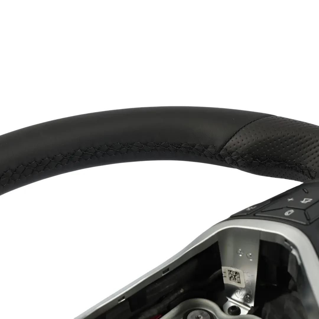  Volant Mercedes W204 W212 NEUF Cuir Noir Filets Noirs Palette Changement Vitesse - SKU A2184600618-1 - Numéro de pièce A2184600618