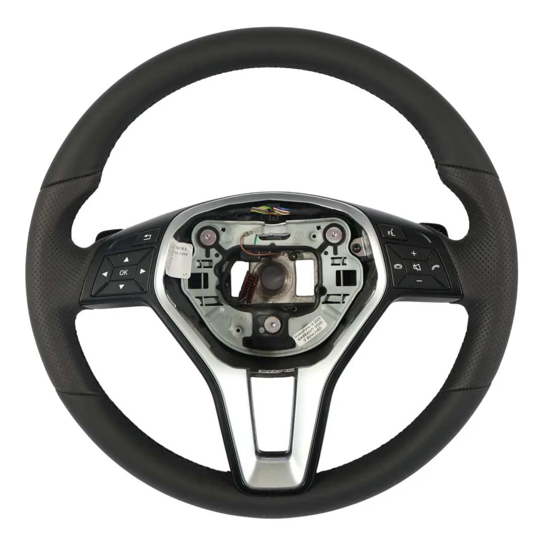 W117 NUEVO Deportivo Cuero Negro Palanca Cambio para Volante Mercedes W176 W204 W246 con número de pieza A2184602018 Volante Mercedes W176 W204 W246 W117 NUEVO Deportivo Cuero Negro Palanca Cambio - SKU A2184602018-2 - Número de pieza A2184602018