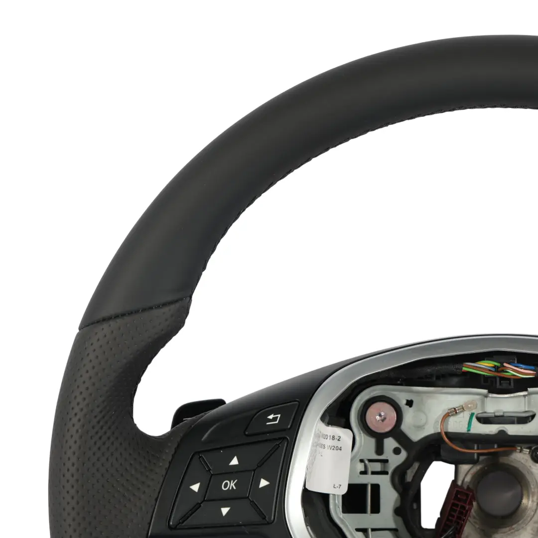 W117 NUEVO Deportivo Cuero Negro Palanca Cambio para Volante Mercedes W176 W204 W246 con número de pieza A2184602018 Volante Mercedes W176 W204 W246 W117 NUEVO Deportivo Cuero Negro Palanca Cambio - SKU A2184602018-2 - Número de pieza A2184602018