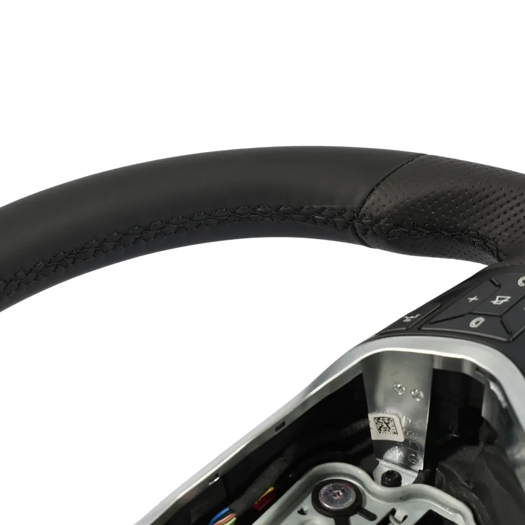  Steering Wheel Mercedes W176 W204 W246 W117 NEW Black Leather Sport Paddle Shift - SKU A2184602018-2 - Part number A2184602018