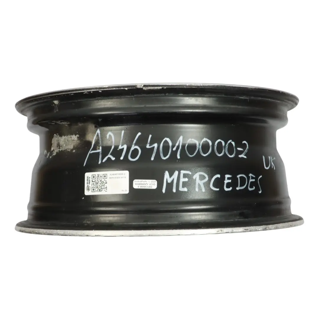 Mercedes W176 W246 Alloy Wheel Rim 16" ET:49 6,5J 5 Double Spoke - SKU A2464010000-2 - Part number A2464010000