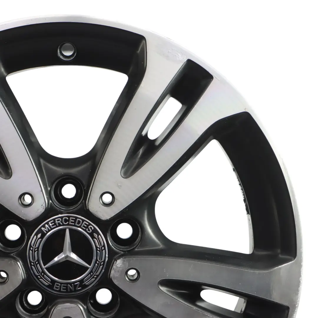 Cerchio in lega 16" ET:49 6,5J 5 Doppie razze per Mercedes W176 W246 con numero di parte A2464010000 Mercedes W176 W246 Cerchio in lega 16" ET:49 6,5J 5 Doppie razze - SKU A2464010000-2 - Numero di parte A2464010000