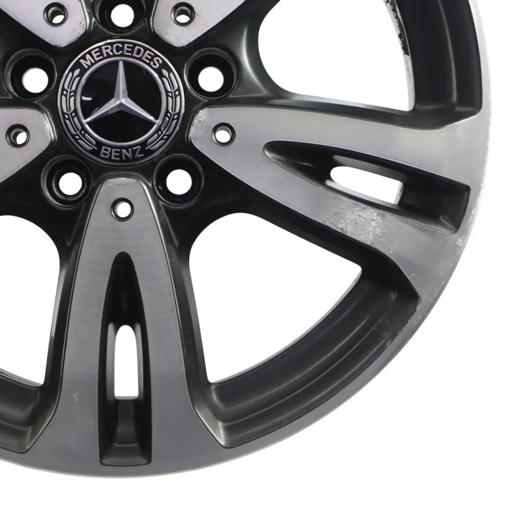 Mercedes W176 W246 Felga Aluminiowa Czarna 16" ET:49 6,5J - SKU A2464010000-2 - Numer Części A2464010000