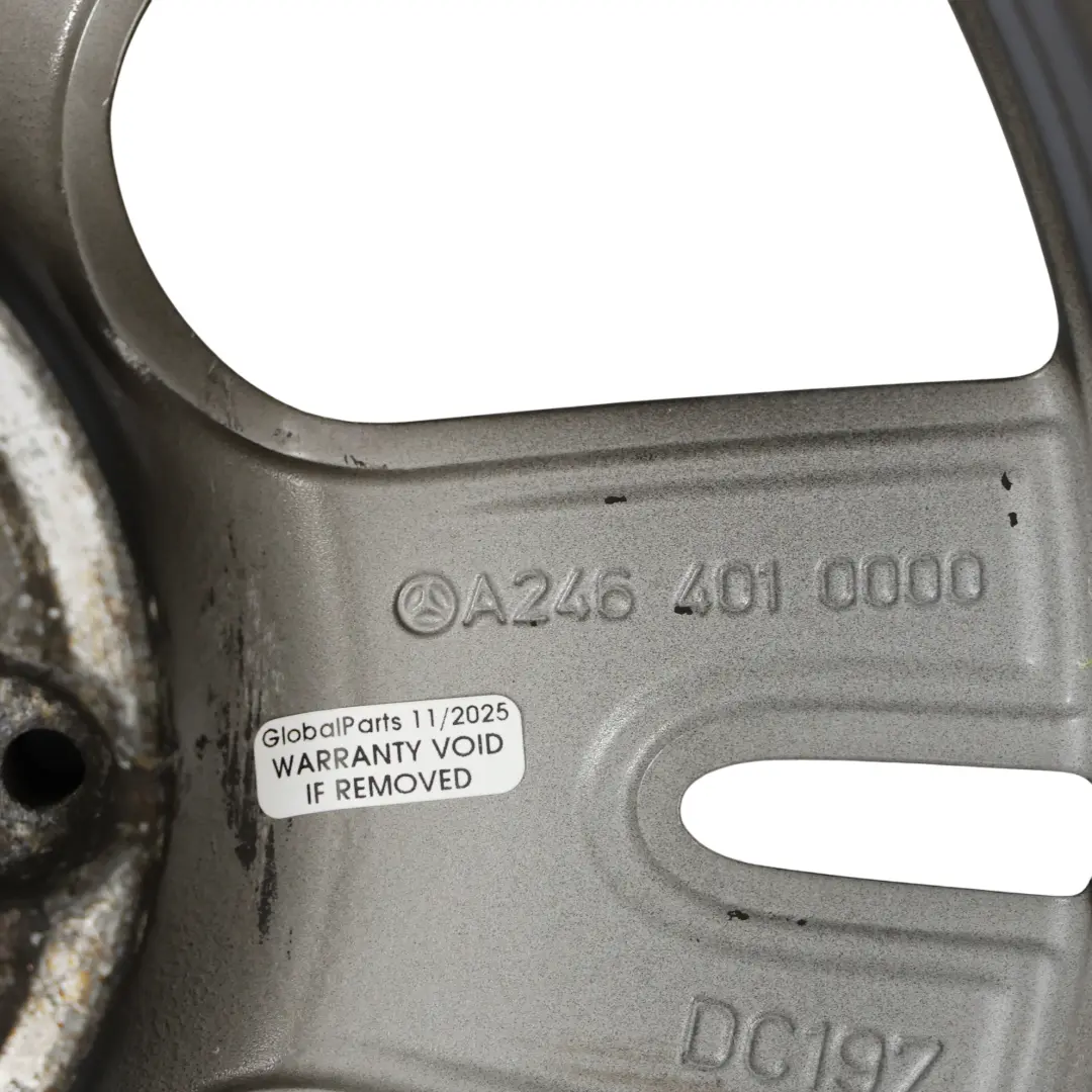 Mercedes W176 W246 Cerchio in lega 16" ET:49 6,5J 5 Doppie razze - SKU A2464010000 - Numero di parte A2464010000