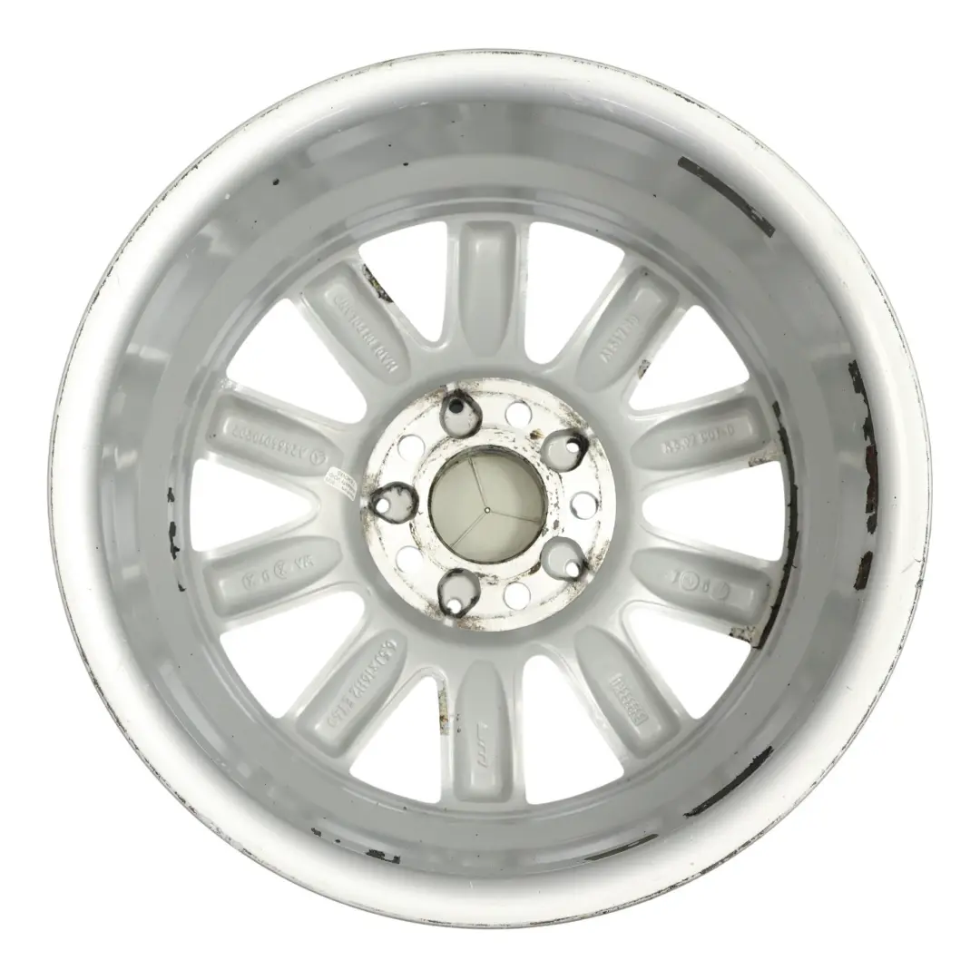 Mercedes W176 W246 Cerchio in lega argento a 10 razze 16" ET:49 6,5J - SKU A2464010202-1 - Numero di parte A2464010202