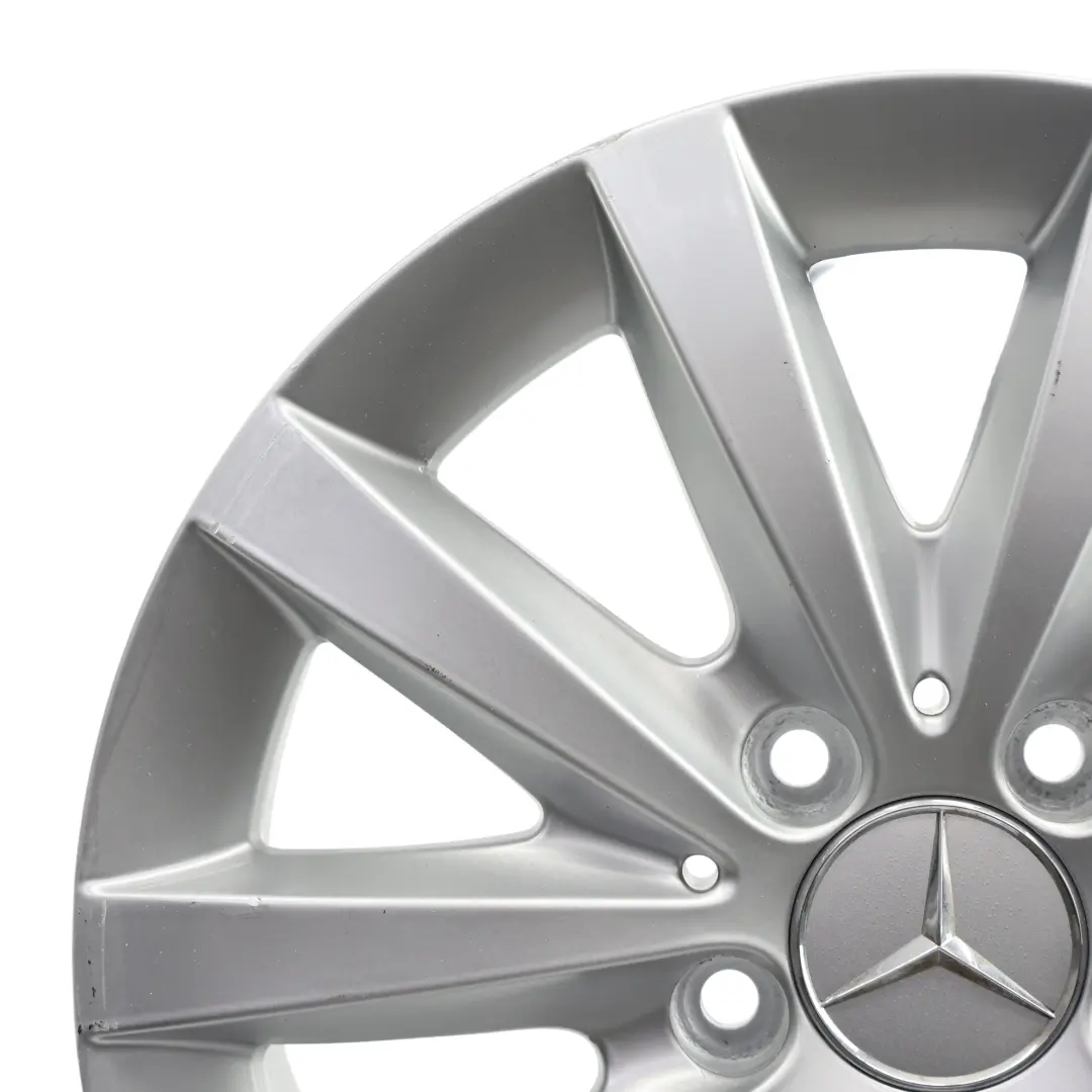 Silber 10-Spoke Alufelge Alu Felge 16" ET:58 6,5J für Mercedes W176 W246 mit Teilenummer A2464010202 Mercedes W176 W246 Silber 10-Spoke Alufelge Alu Felge 16" ET:58 6,5J - SKU A2464010202-2 - Teilenummer A2464010202