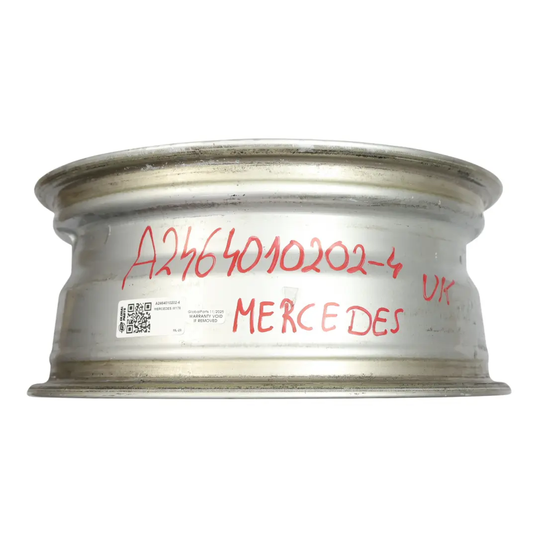 Felga Aluminiowa Srebrna 16" ET:49 6,5J do Mercedes W176 W246 o numerze A2464010202 Mercedes W176 W246 Felga Aluminiowa Srebrna 16" ET:49 6,5J - SKU A2464010202-4 - Numer Części A2464010202