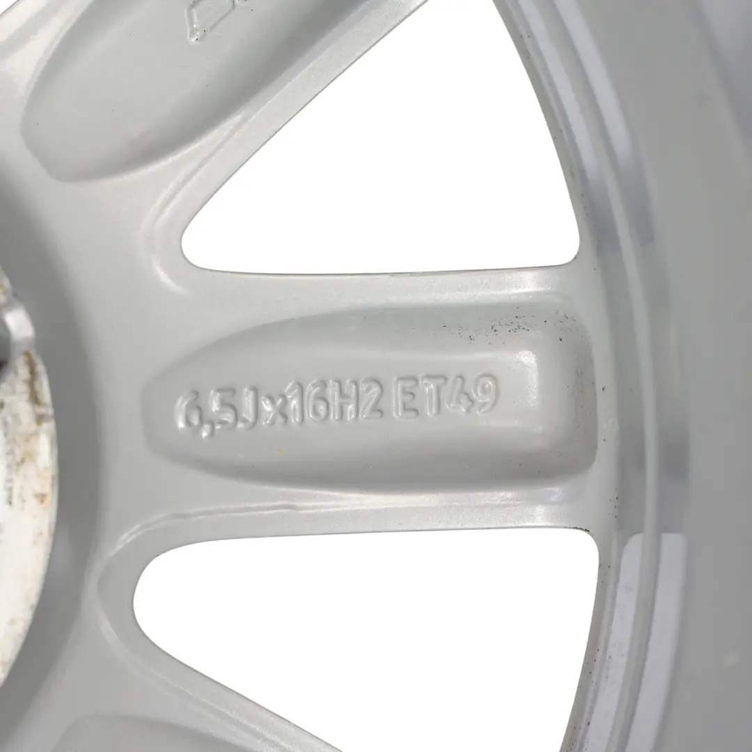 Mercedes W176 W246 Silver 10-Spoke Alloy Wheel Rim 16" ET:49 6,5J - SKU A2464010202-4 - Part number A2464010202