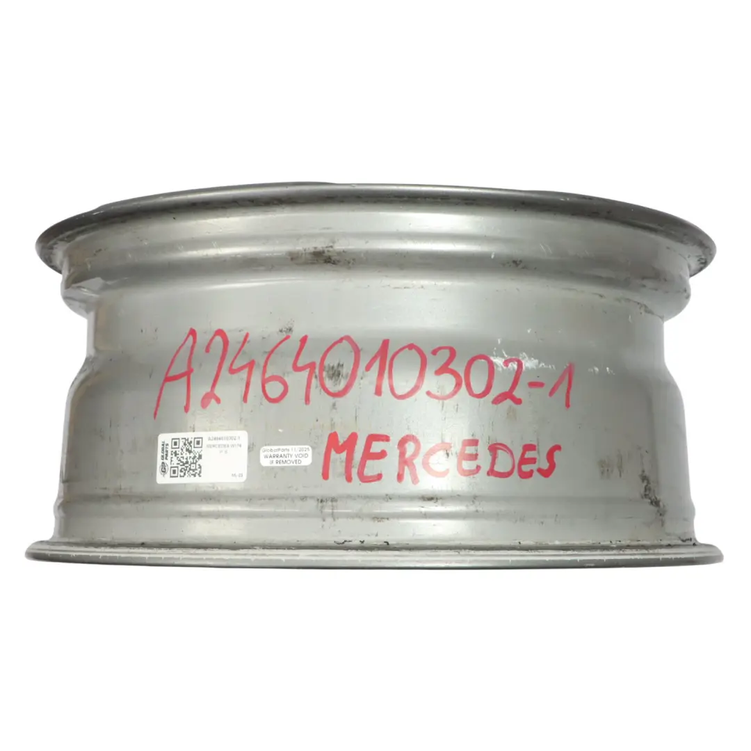 Llanta Aleación 17" 5 Radios Dobles ET:52.5 7.5J para Mercedes W176 con número de pieza A2464010302 Mercedes W176 Llanta Aleación 17" 5 Radios Dobles ET:52.5 7.5J - SKU A2464010302-1 - Número de pieza A2464010302