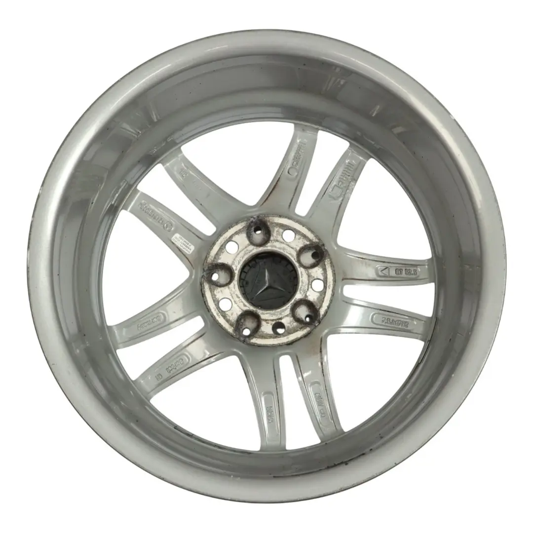 Mercedes W176 Felga Aluminiowa 17" 5 Double Spoke ET:52.5 7.5J - SKU A2464010302-1 - Numer Części A2464010302