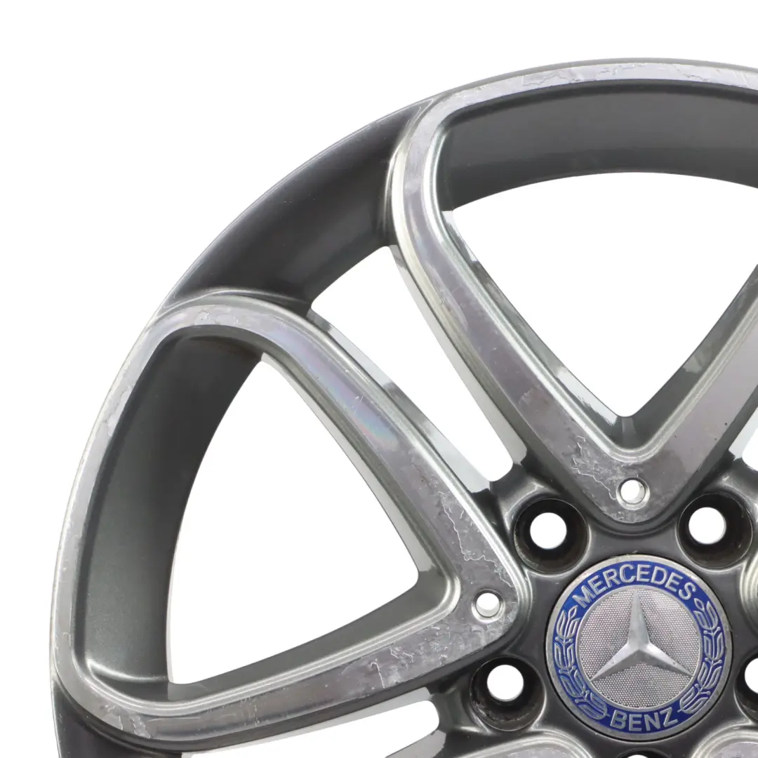 Felga Aluminiowa 17" 5 Double Spoke ET:52.5 7.5J do Mercedes W176 o numerze A2464010302 Mercedes W176 Felga Aluminiowa 17" 5 Double Spoke ET:52.5 7.5J - SKU A2464010302-1 - Numer Części A2464010302