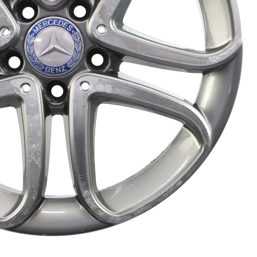 Mercedes W176 Jante Alliage 17" 5 Double Rayon ET:52.5 7.5J - SKU A2464010302-1 - Numéro de pièce A2464010302