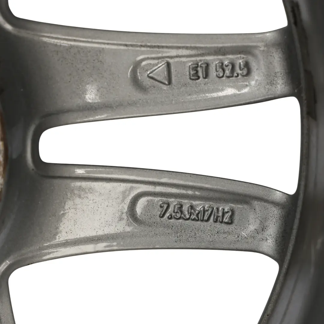 Alloy Rim 17" 5 Double Spoke ET:52.5 7.5J to Mercedes W176 Wheel with Part number A2464010302 Mercedes W176 Wheel Alloy Rim 17" 5 Double Spoke ET:52.5 7.5J - SKU A2464010302-2 - Part number A2464010302